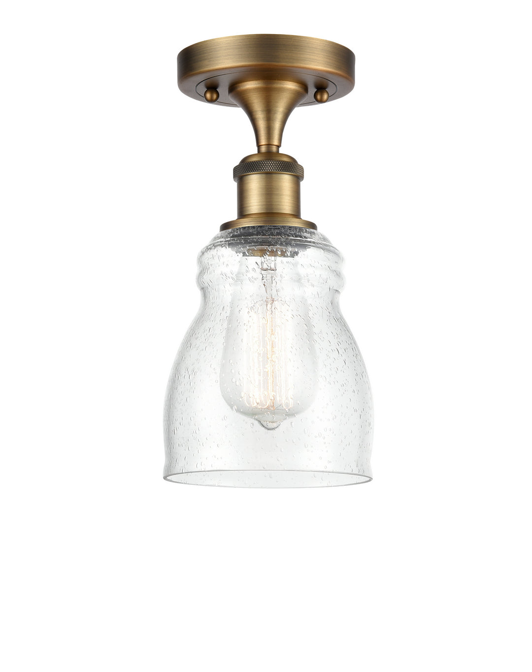 Innovations Ballston 516-1C-BB-G394-LED Ceiling Light - Brushed Brass