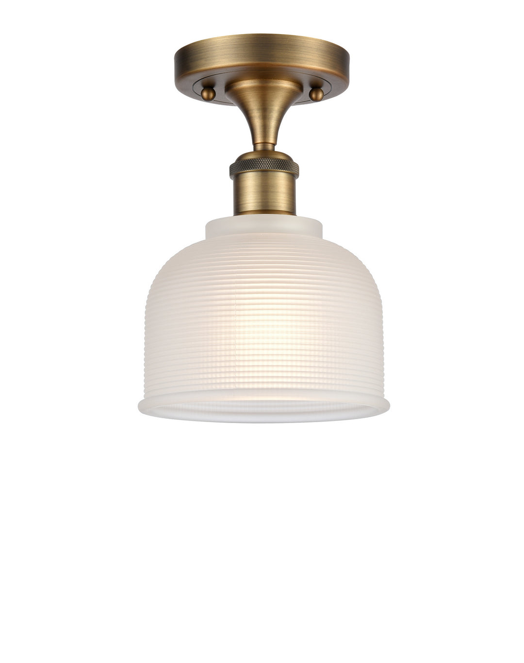 Innovations Ballston 516-1C-BB-G411 Ceiling Light - Brushed Brass
