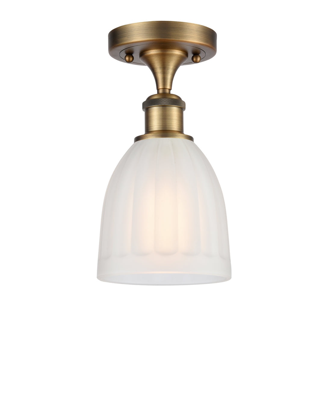 Innovations Ballston 516-1C-BB-G441-LED Ceiling Light - Brushed Brass