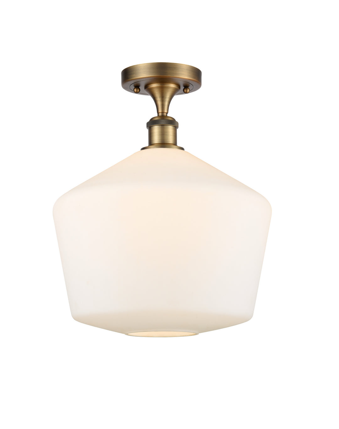 Innovations Ballston 516-1C-BB-G651-12-LED Ceiling Light - Brushed Brass