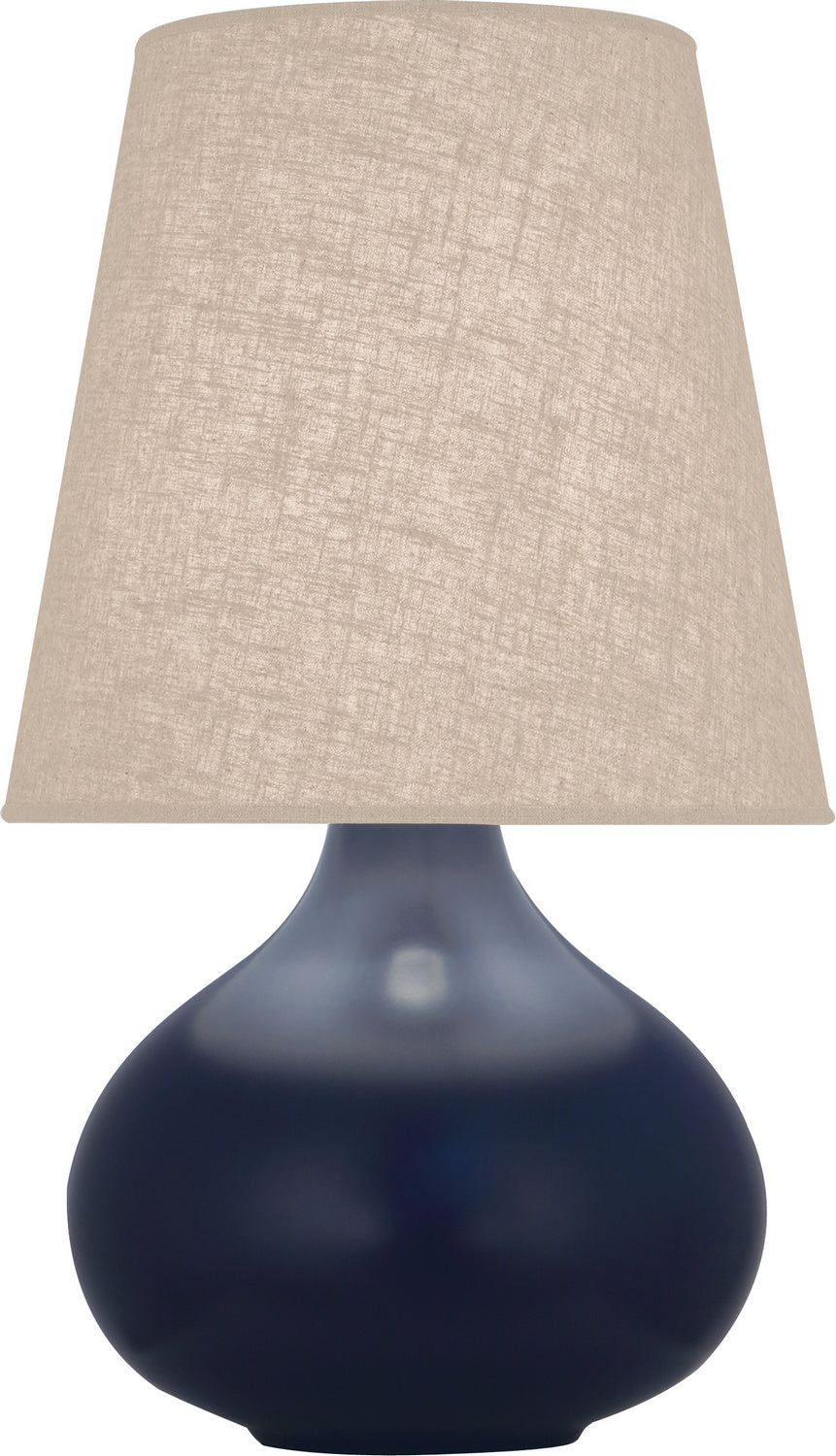 Robert Abbey Lighting MMB91 June Lamp Matte Midnight Blue Glazed