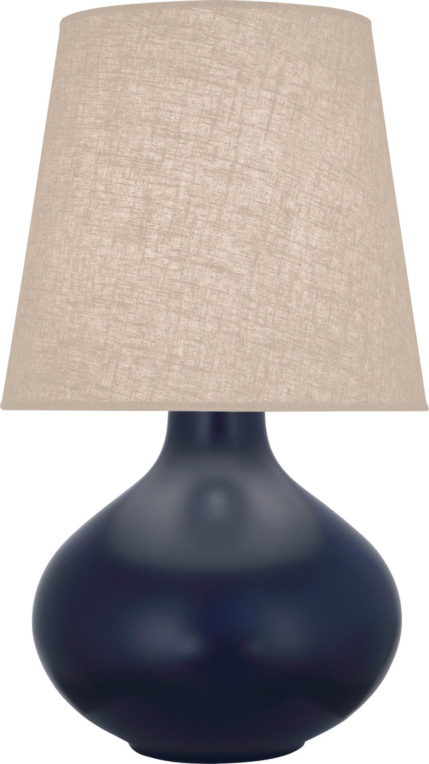 Robert Abbey Lighting MMB98 June Lamp Matte Midnight Blue Glazed