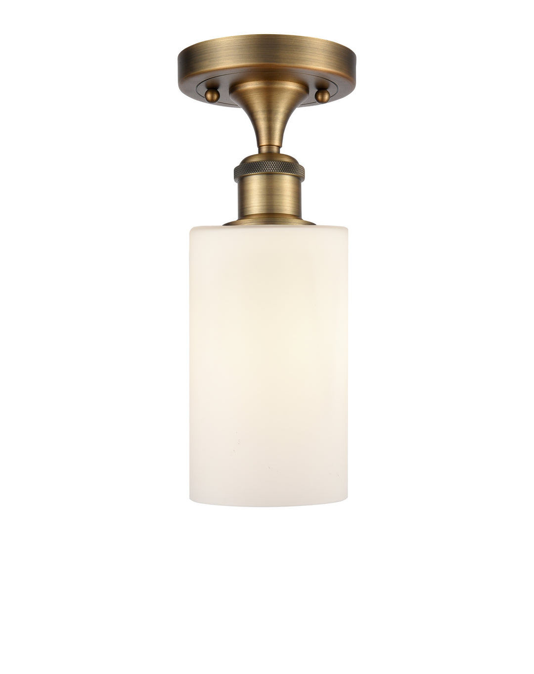 Innovations Ballston 516-1C-BB-G801-LED Ceiling Light - Brushed Brass