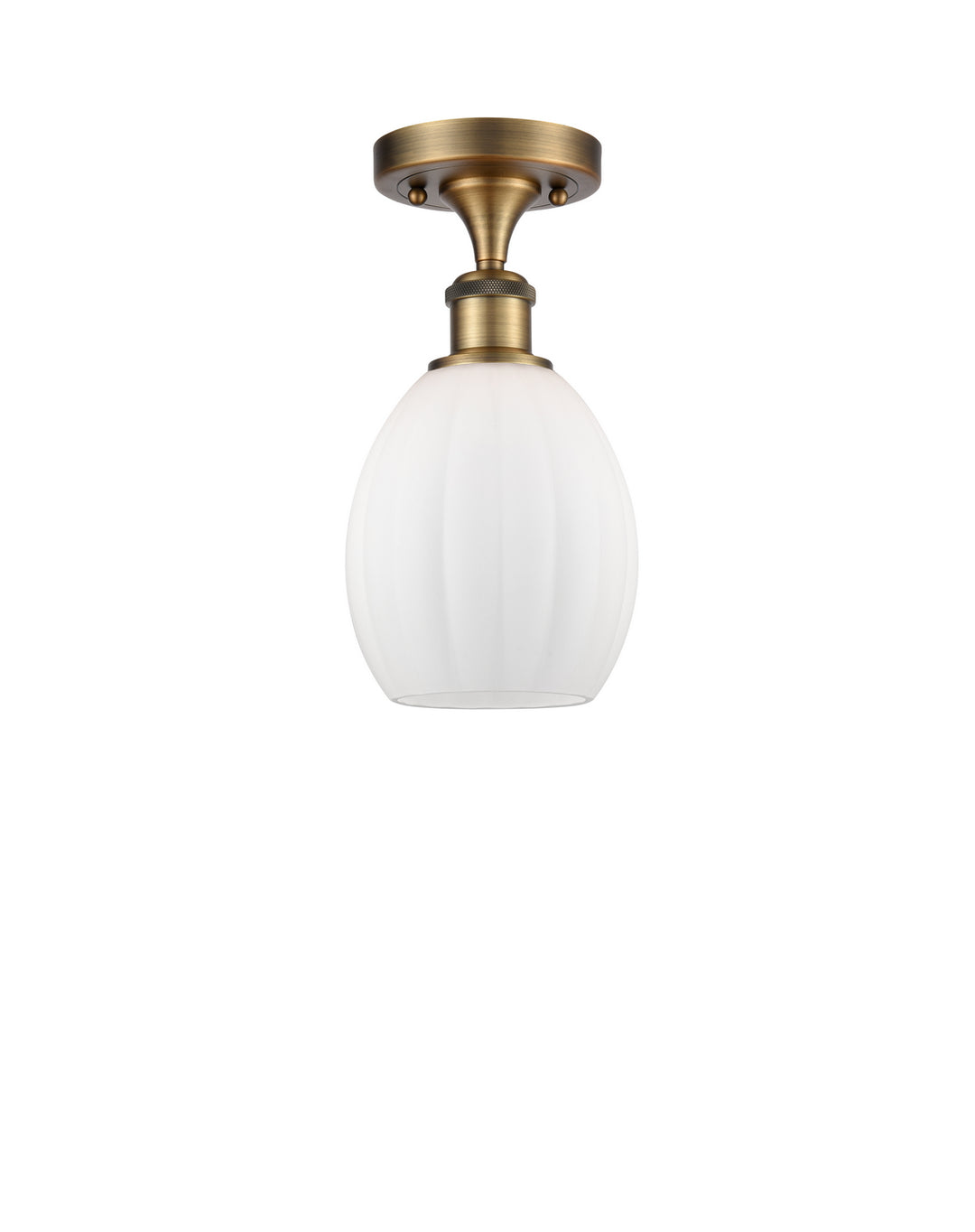 Innovations Ballston 516-1C-BB-G81-LED Ceiling Light - Brushed Brass
