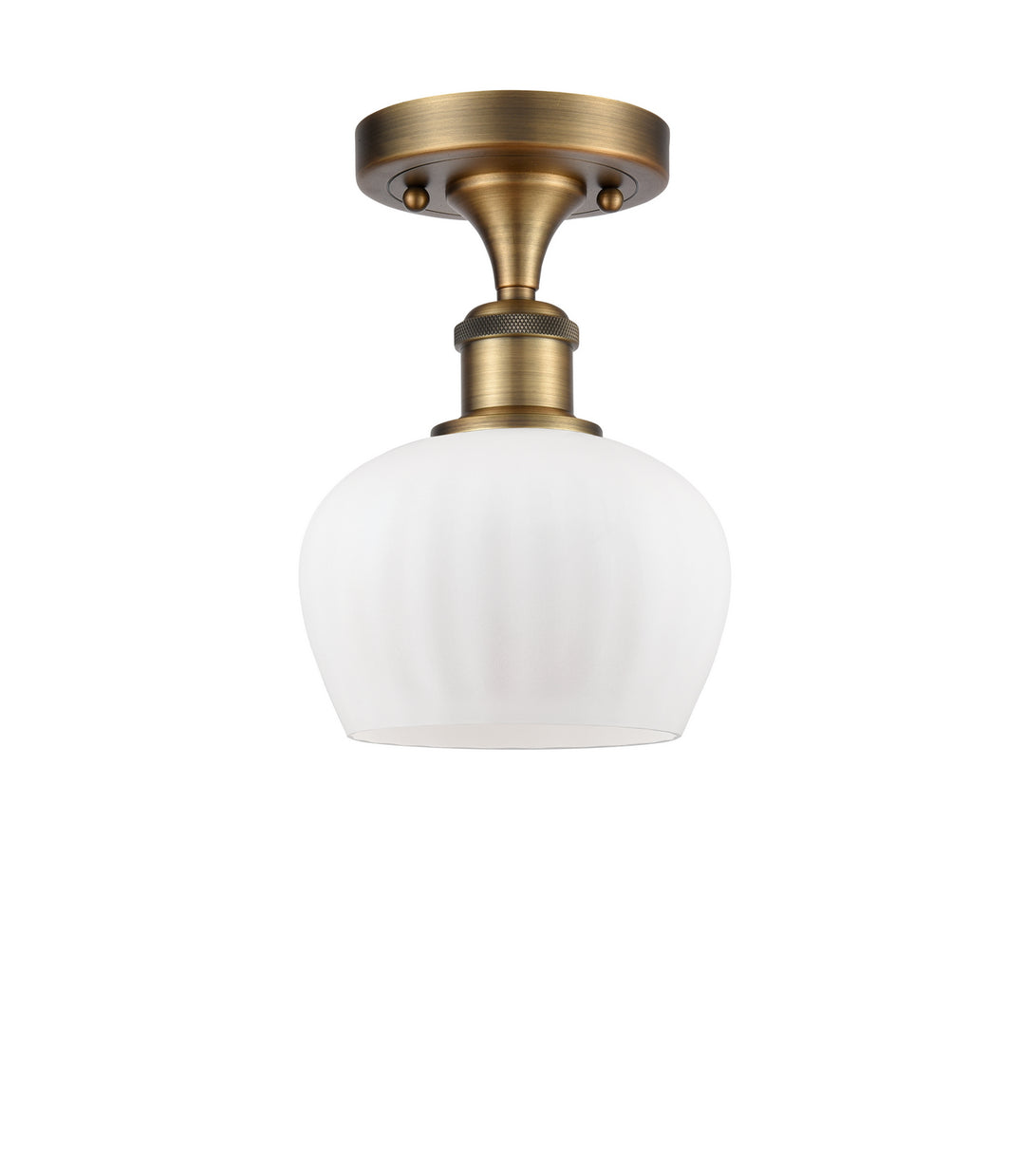 Innovations Ballston 516-1C-BB-G91-LED Ceiling Light - Brushed Brass