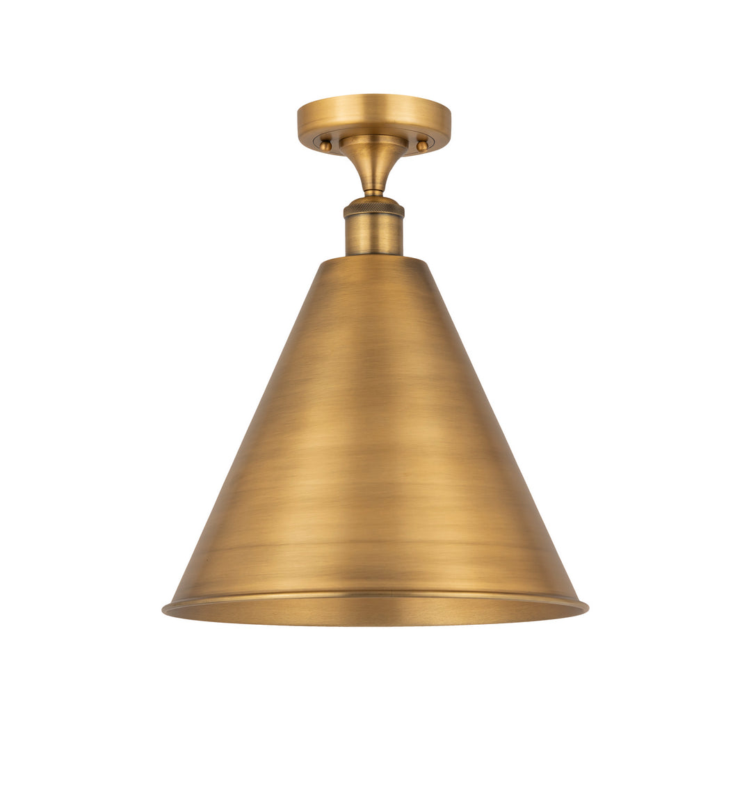 Innovations Ballston 516-1C-BB-MBC-16-BB Ceiling Light - Brushed Brass