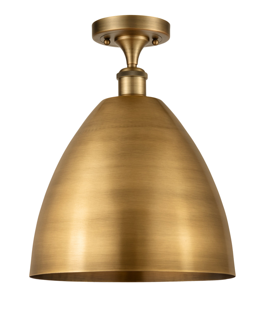 Innovations Ballston 516-1C-BB-MBD-12-BB Ceiling Light - Brushed Brass
