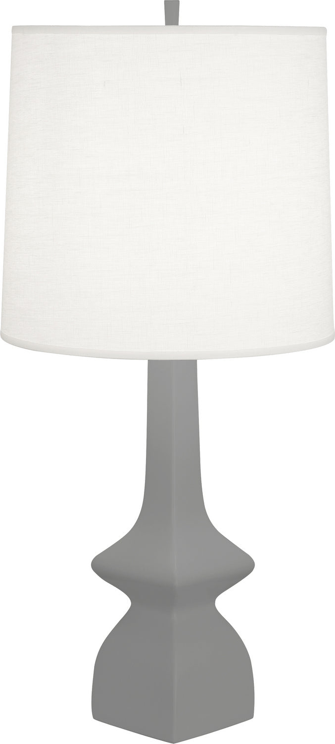 Robert Abbey Lighting MST10 Jasmine Lamp Matte Smoky Taupe Glazed