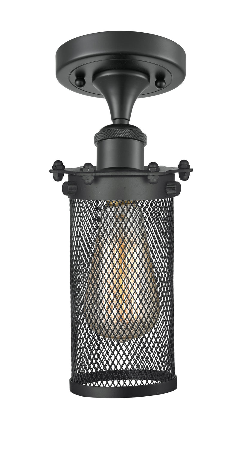 Innovations Austere 516-1C-BK-CE219 Ceiling Light - Matte Black