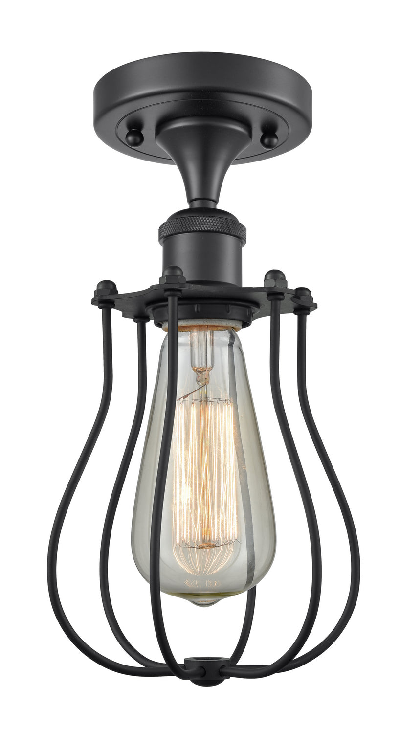 Innovations Austere 516-1C-BK-CE513-BK Ceiling Light - Matte Black