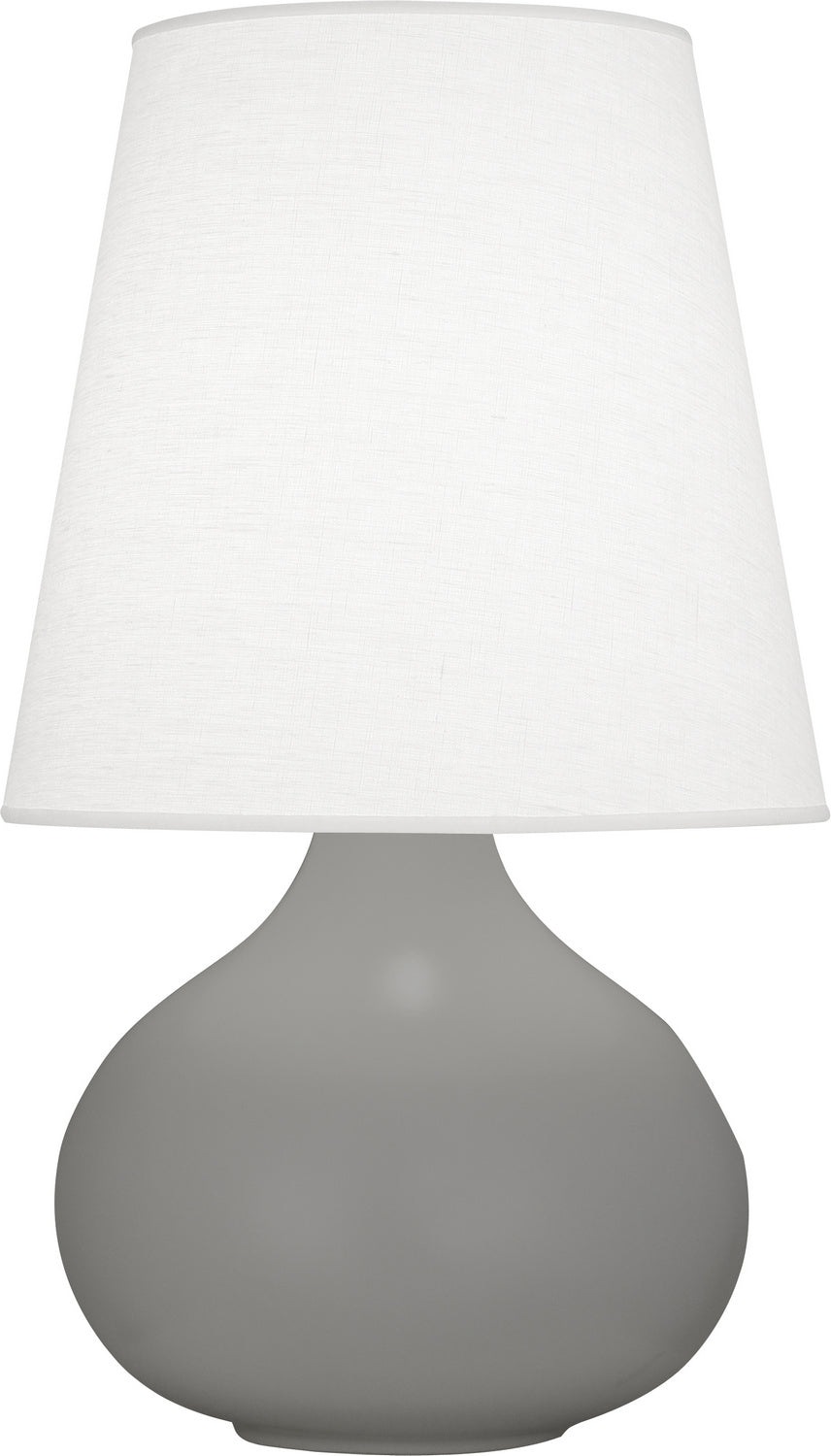 Robert Abbey Lighting MST93 June Lamp Matte Smoky Taupe Glazed