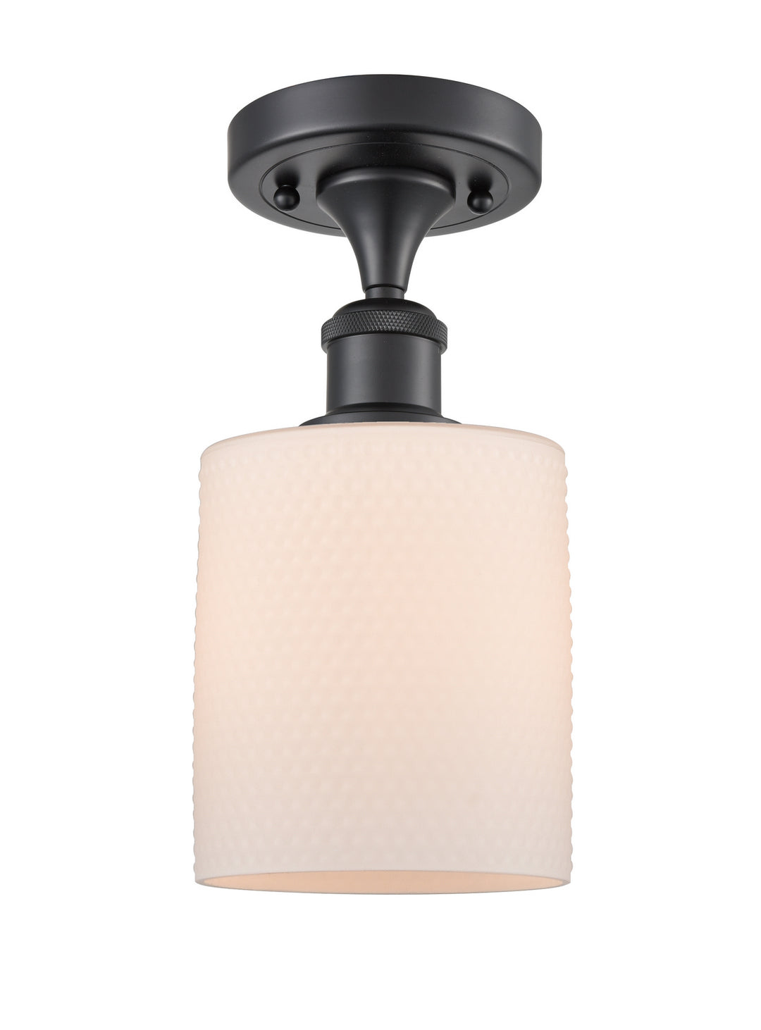 Innovations Ballston 516-1C-BK-G111-LED Ceiling Light - Matte Black