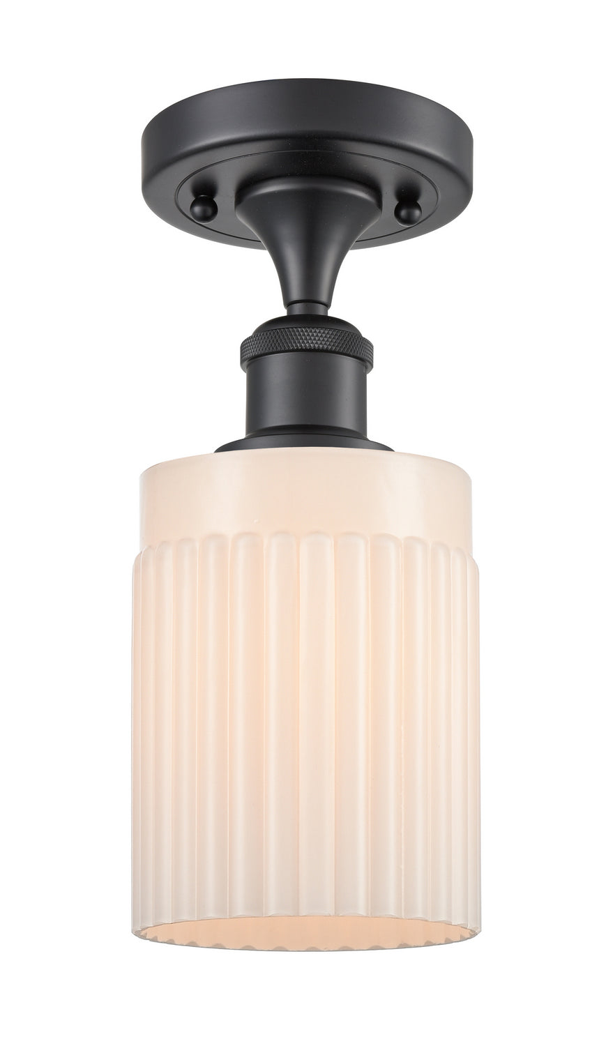 Innovations Ballston 516-1C-BK-G341-LED Ceiling Light - Matte Black