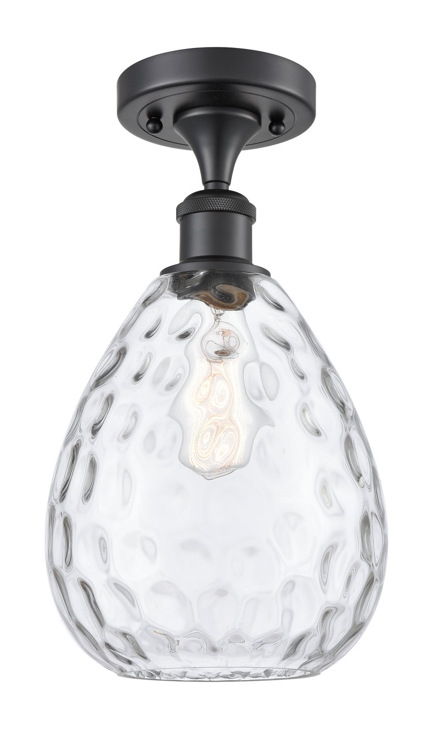 Innovations Ballston 516-1C-BK-G372-LED Ceiling Light - Matte Black