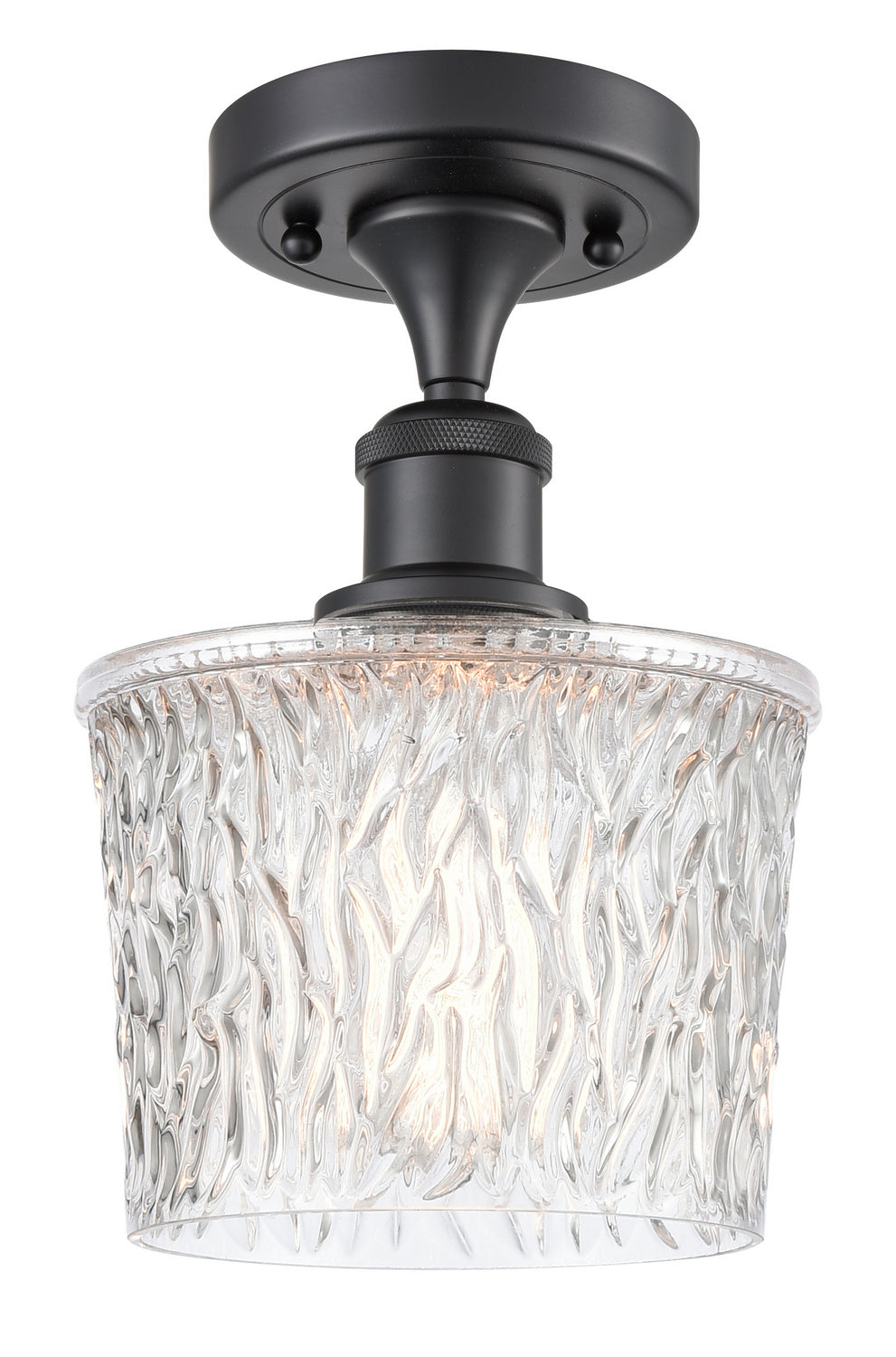 Innovations Ballston 516-1C-BK-G402-LED Ceiling Light - Matte Black