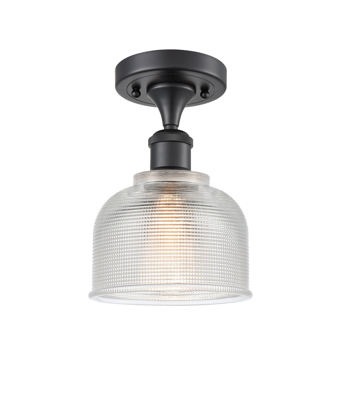 Innovations Ballston 516-1C-BK-G412-LED Ceiling Light - Matte Black