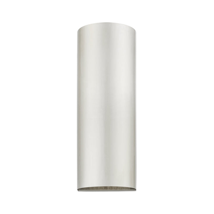 Livex Lighting 22063-91 Modern Bond Outdoor Brushed Nickel