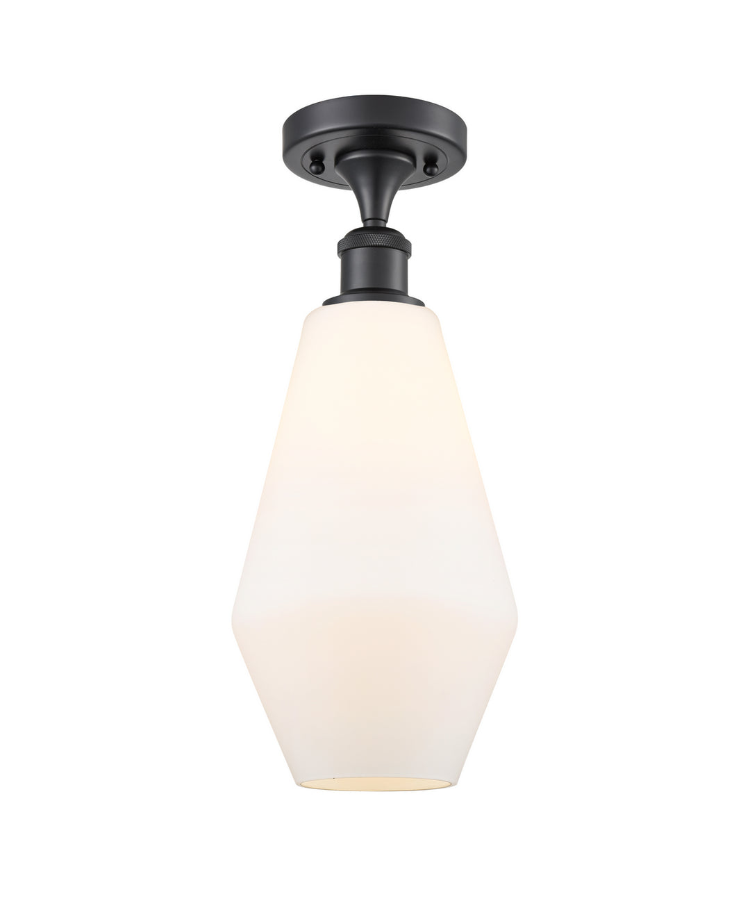 Innovations Ballston 516-1C-BK-G651-7-LED Ceiling Light - Matte Black