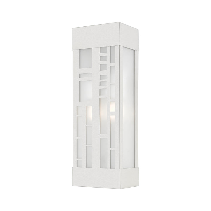 Livex Lighting 22972-91  Malmo Outdoor Brushed Nickel