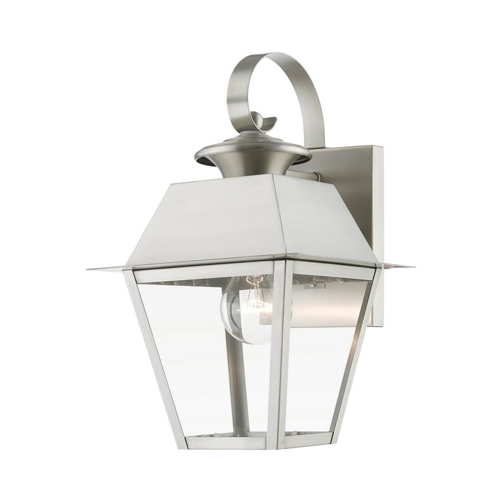 Livex Lighting 27212-91  Wentworth Outdoor Brushed Nickel