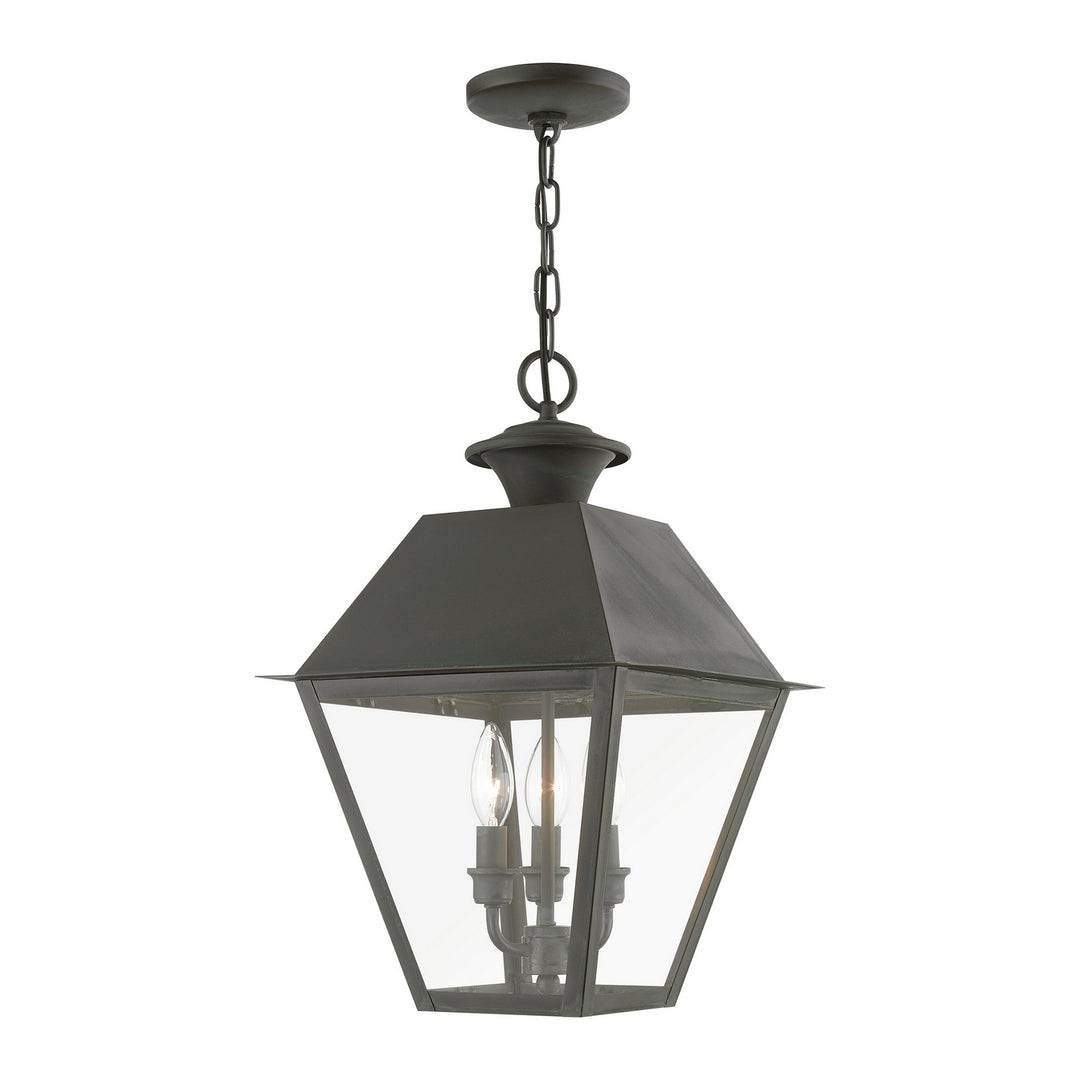 Livex Lighting 27220-61  Wentworth Outdoor Charcoal