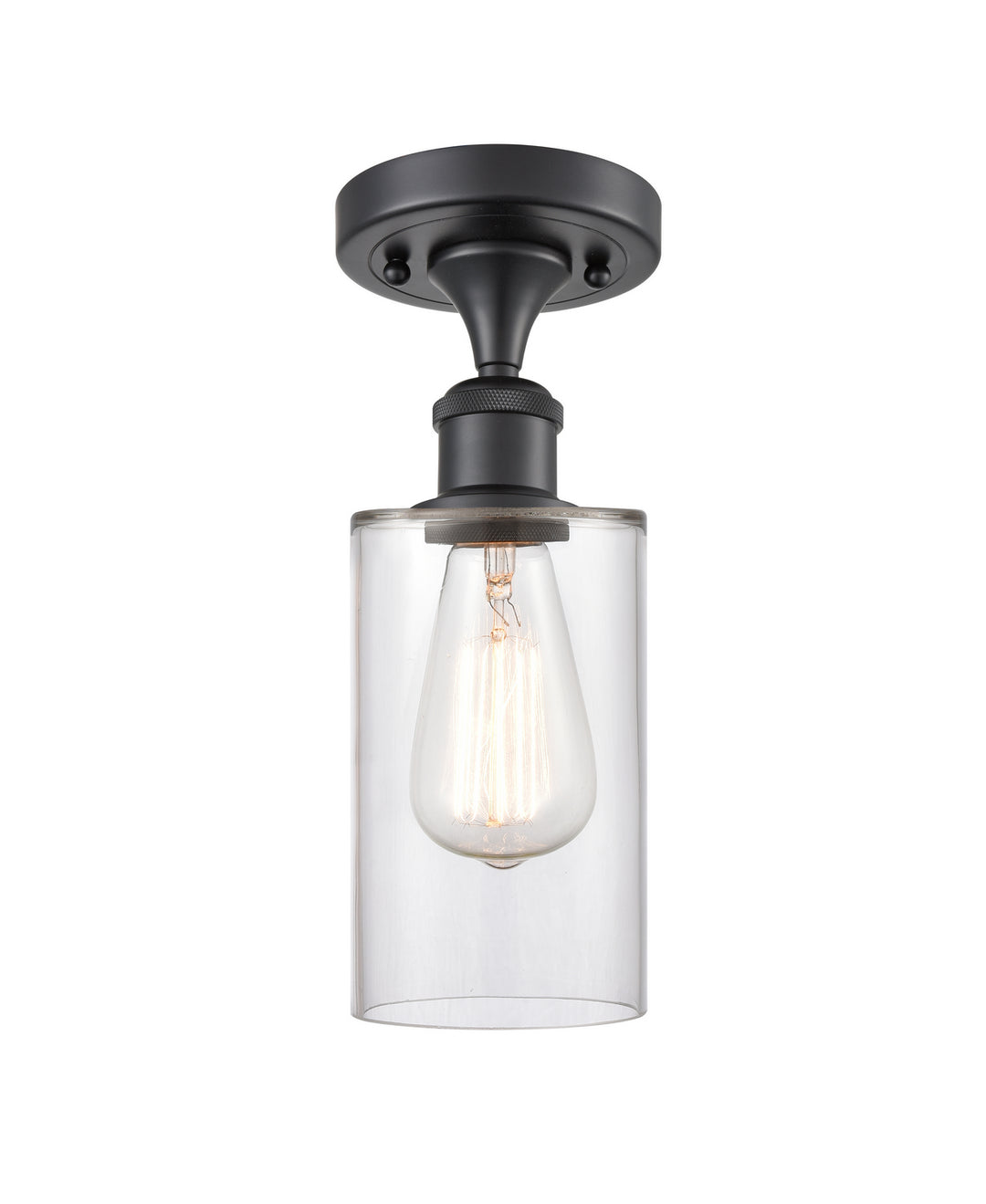 Innovations Ballston 516-1C-BK-G802-LED Ceiling Light - Matte Black