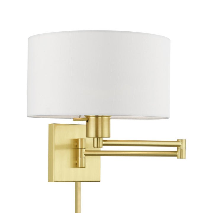 Livex Lighting 40036-12  Swing Arm Wall Lamps Lamp Satin Brass