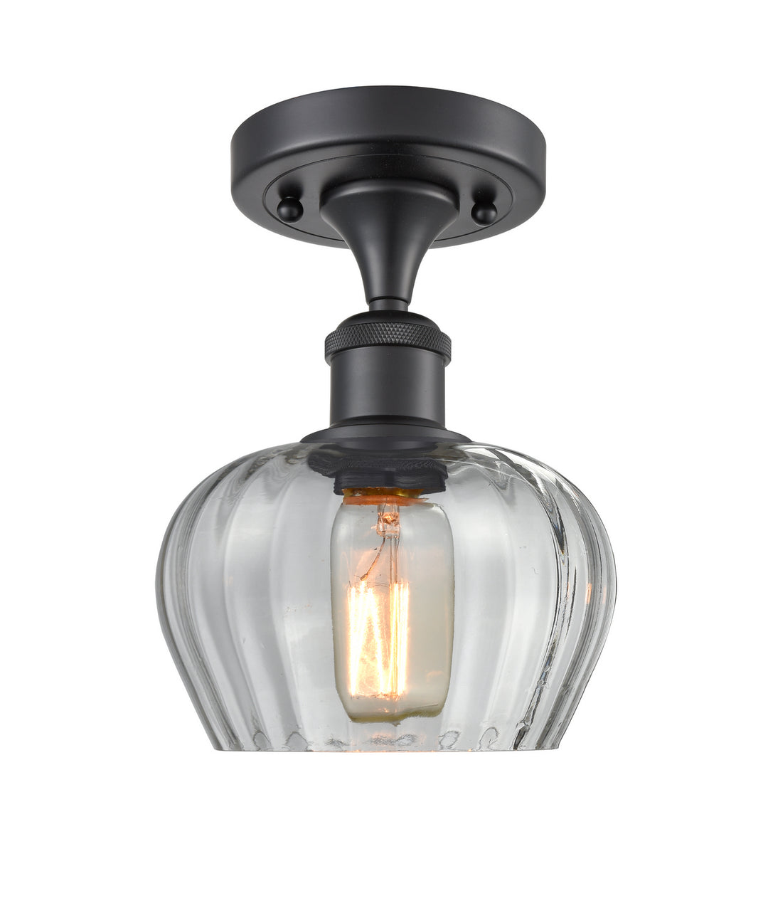 Innovations Ballston 516-1C-BK-G92 Ceiling Light - Matte Black