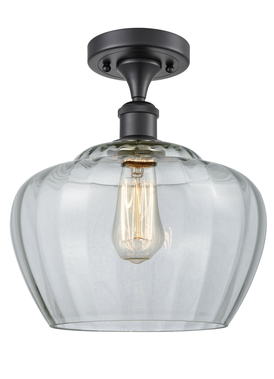 Innovations Ballston 516-1C-BK-G92-L-LED Ceiling Light - Matte Black