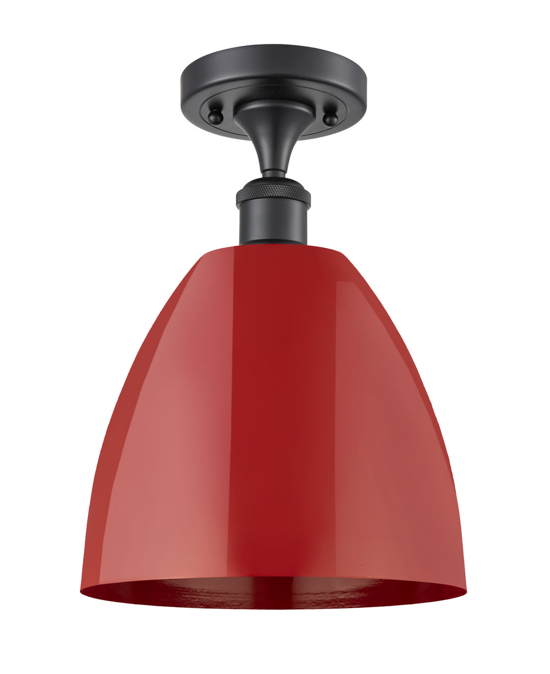 Innovations Ballston 516-1C-BK-MBD-9-RD-LED Ceiling Light - Matte Black