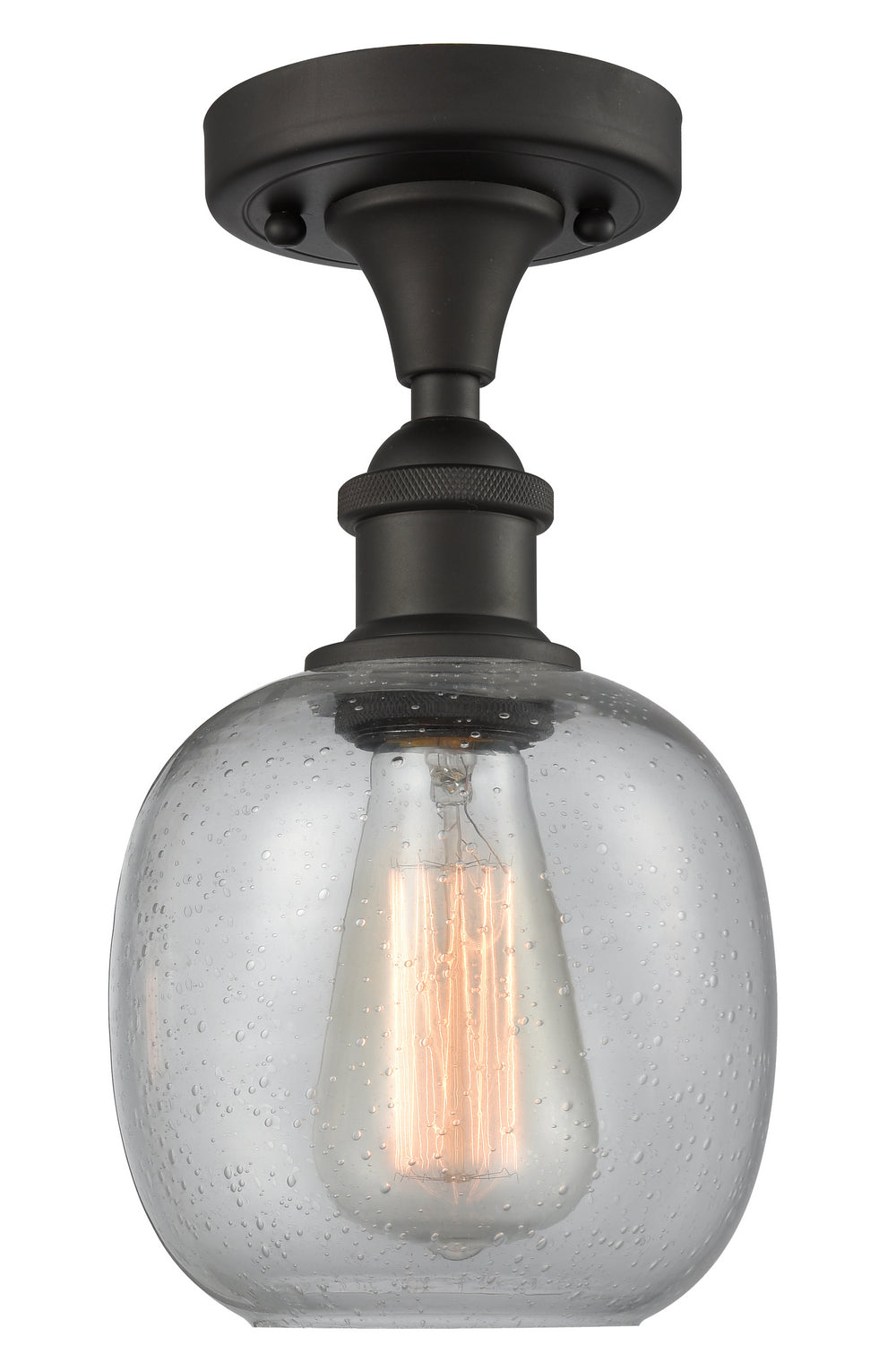 Innovations Ballston 516-1C-OB-G104-LED Ceiling Light - Oil Rubbed Bronze