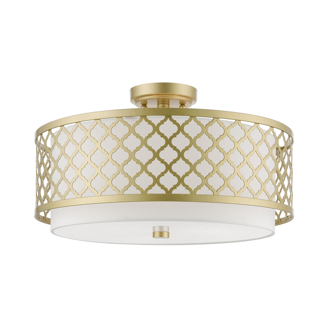 Livex Arabesque 41109-33 Ceiling Light - Soft Gold