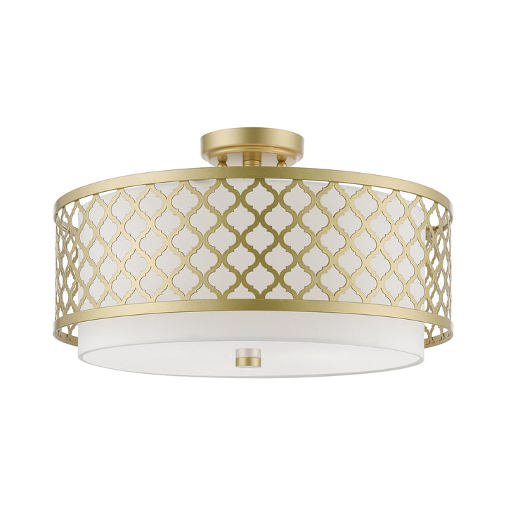 Livex Arabesque 41109-33 Ceiling Light - Soft Gold