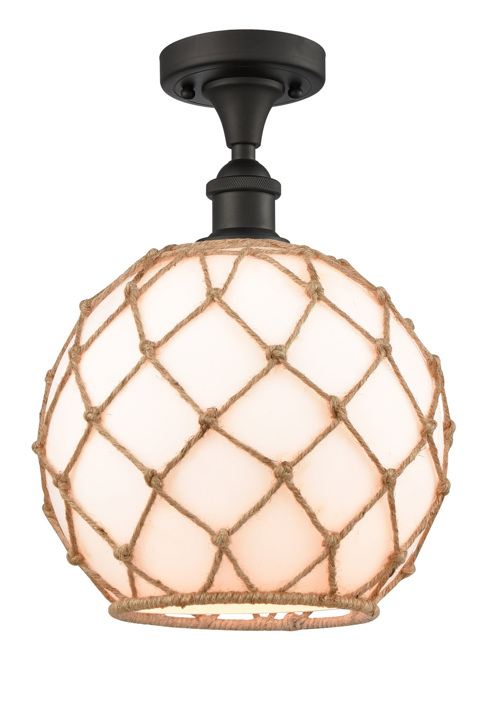 Innovations Ballston 516-1C-OB-G121-10RB Ceiling Light - Oil Rubbed Bronze