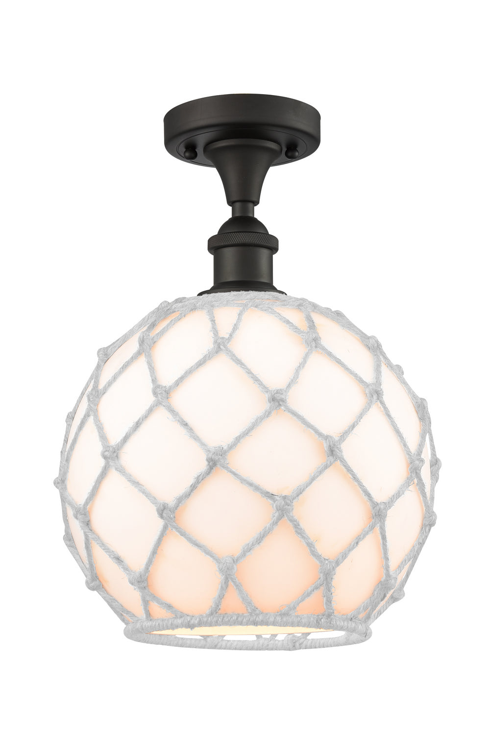 Innovations Ballston 516-1C-OB-G121-10RW-LED Ceiling Light - Oil Rubbed Bronze