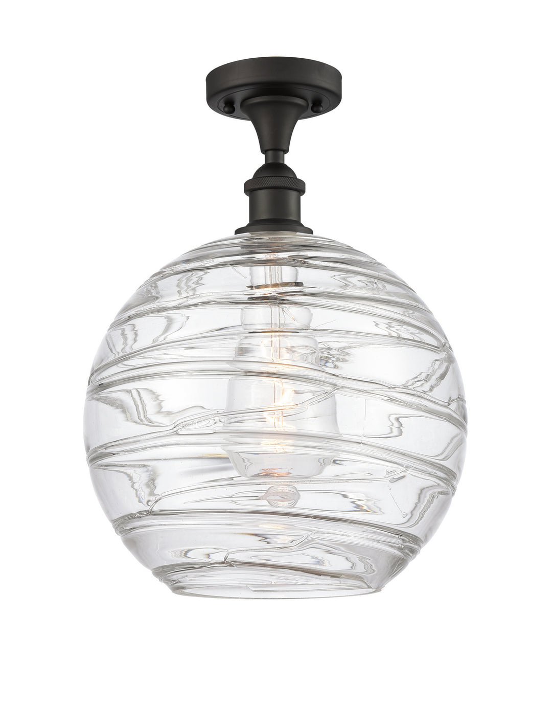 Innovations Ballston 516-1C-OB-G1213-10 Ceiling Light - Oil Rubbed Bronze