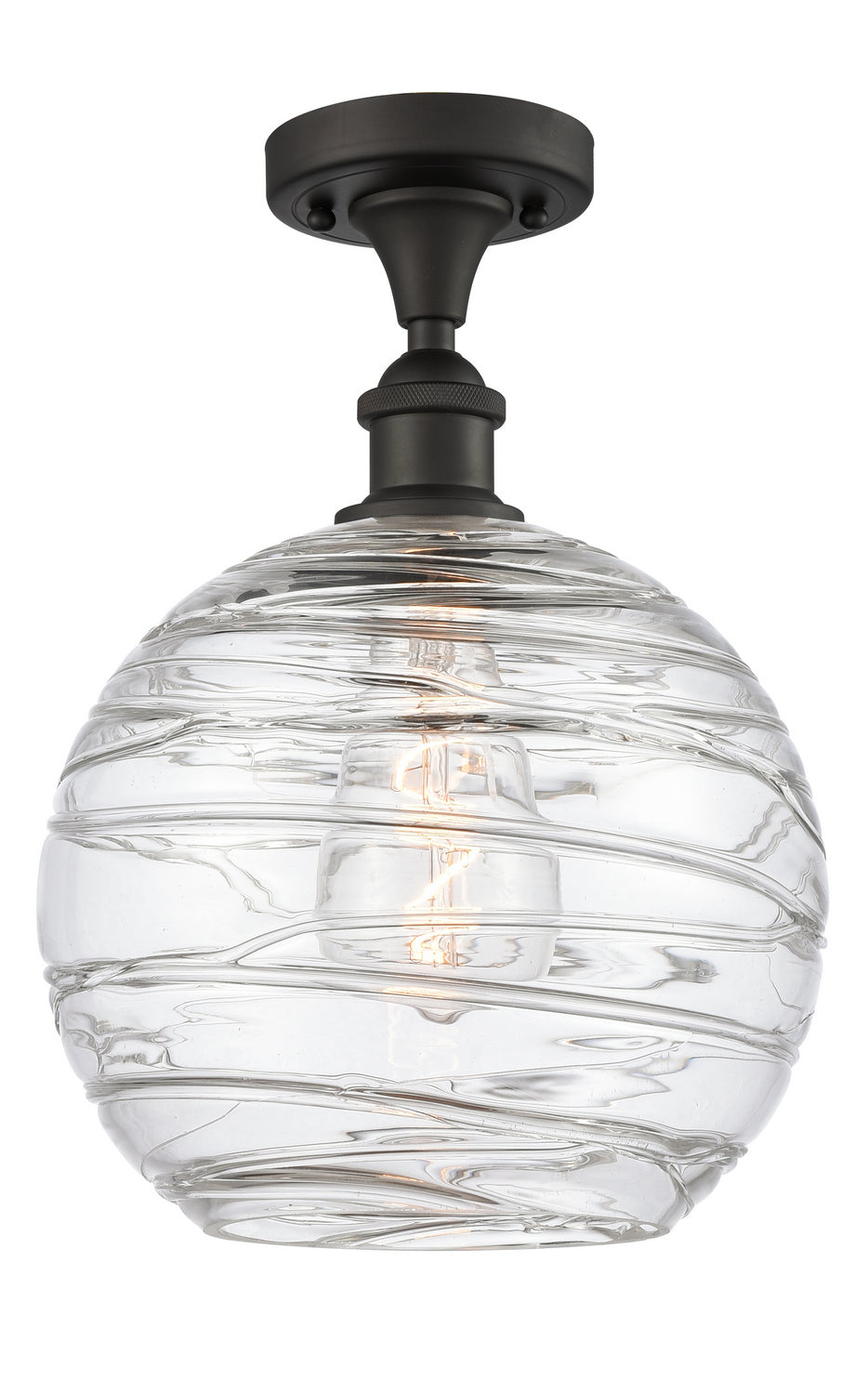 Innovations Ballston 516-1C-OB-G1213-12 Ceiling Light - Oil Rubbed Bronze