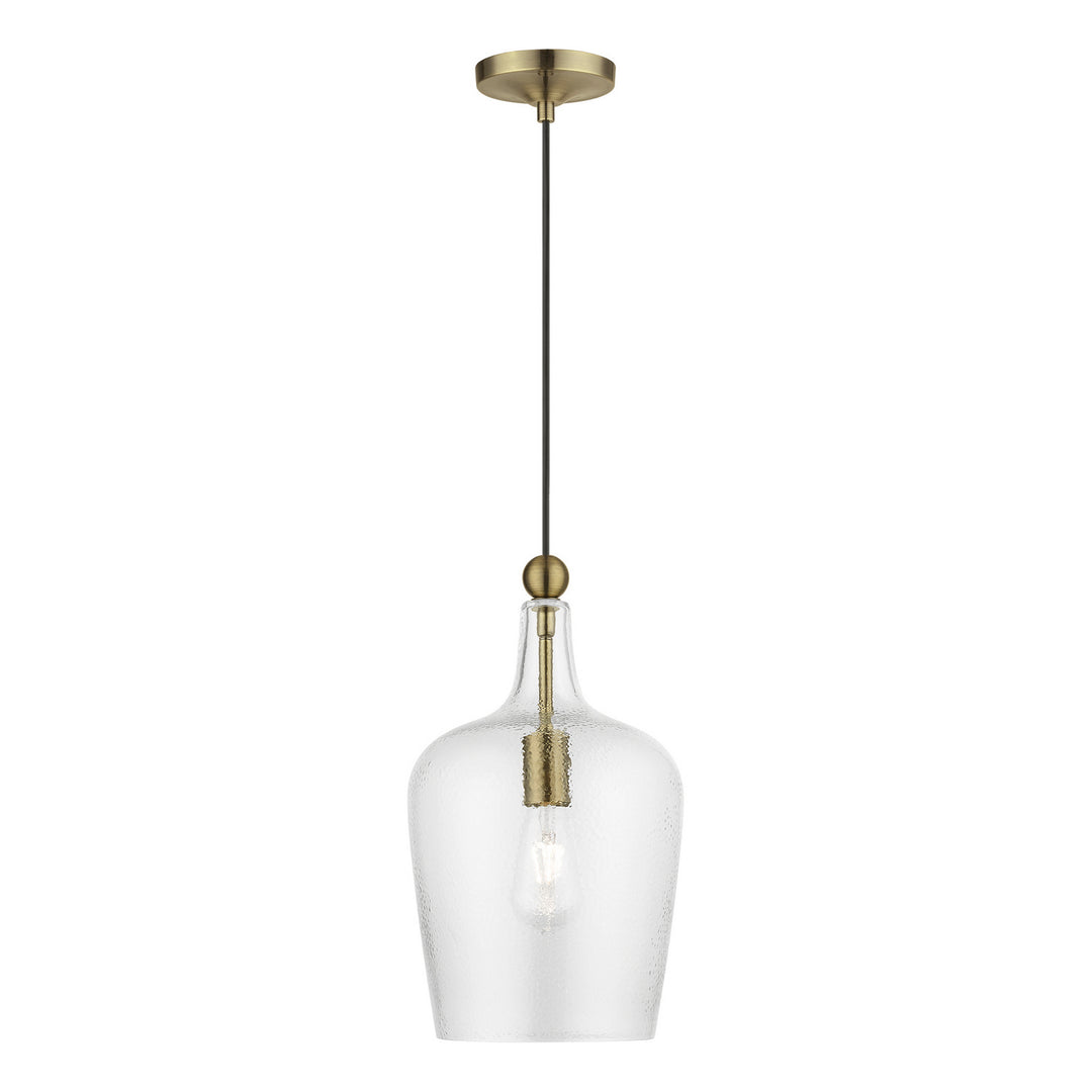 Livex Avery 41237-01 Pendant Light - Antique Brass