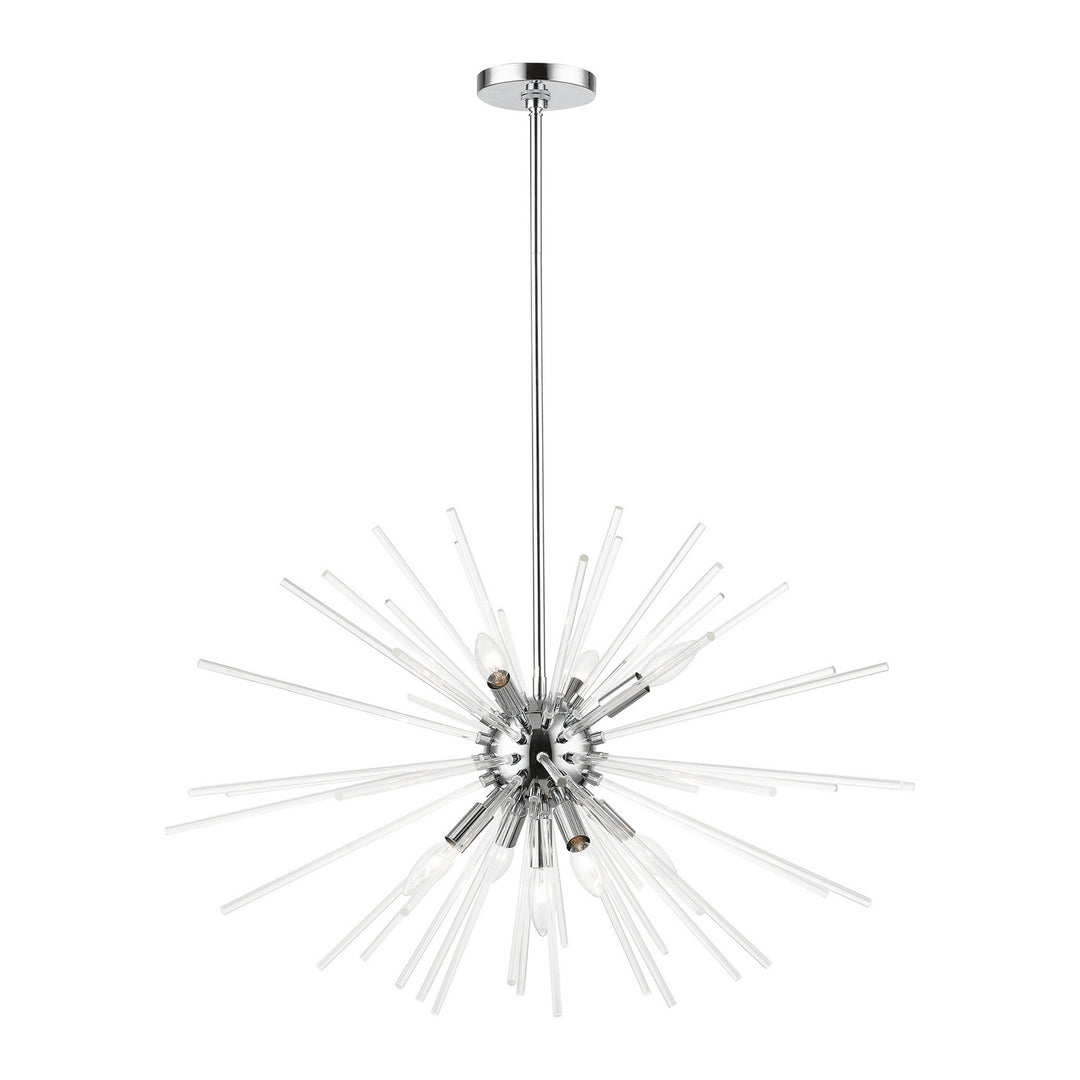 Livex Utopia 41255-05 Chandelier Light - Polished Chrome