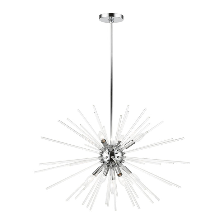 Livex Utopia 41255-05 Chandelier Light - Polished Chrome