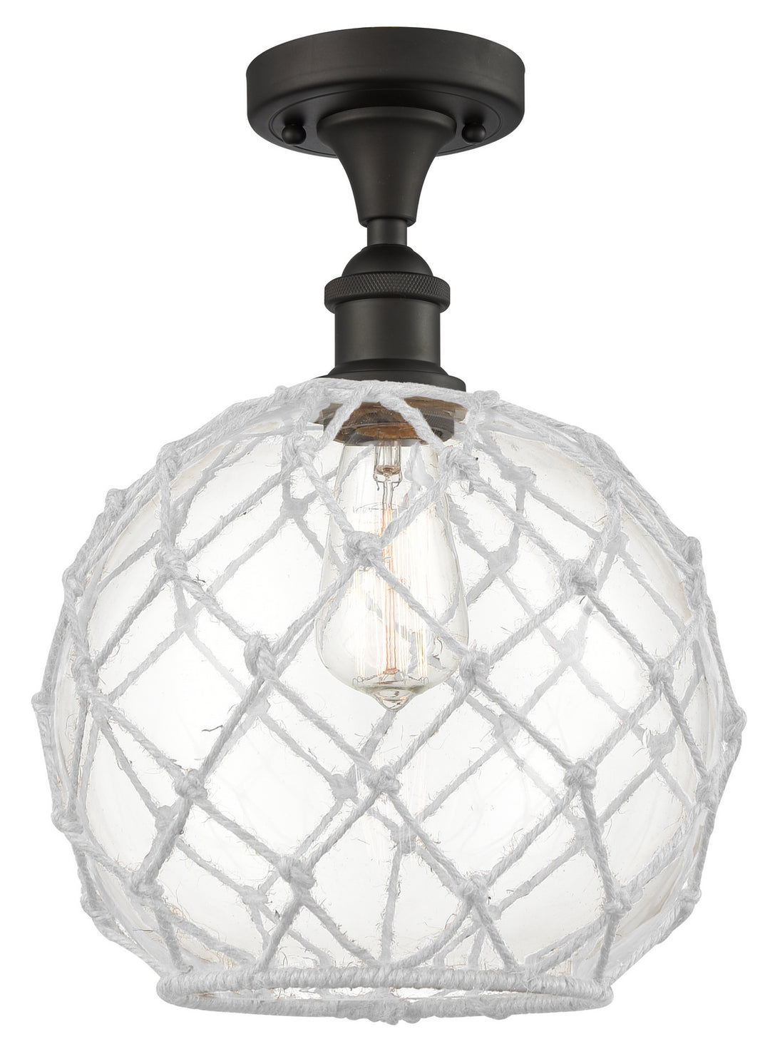 Innovations Ballston 516-1C-OB-G122-10RW Ceiling Light - Oil Rubbed Bronze