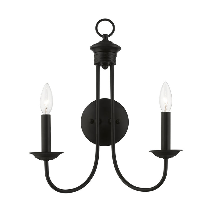 Livex Estate 42682-04 Wall Sconce Light - Black