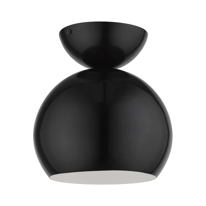 Livex Stockton 45487-68 Ceiling Light - Shiny Black