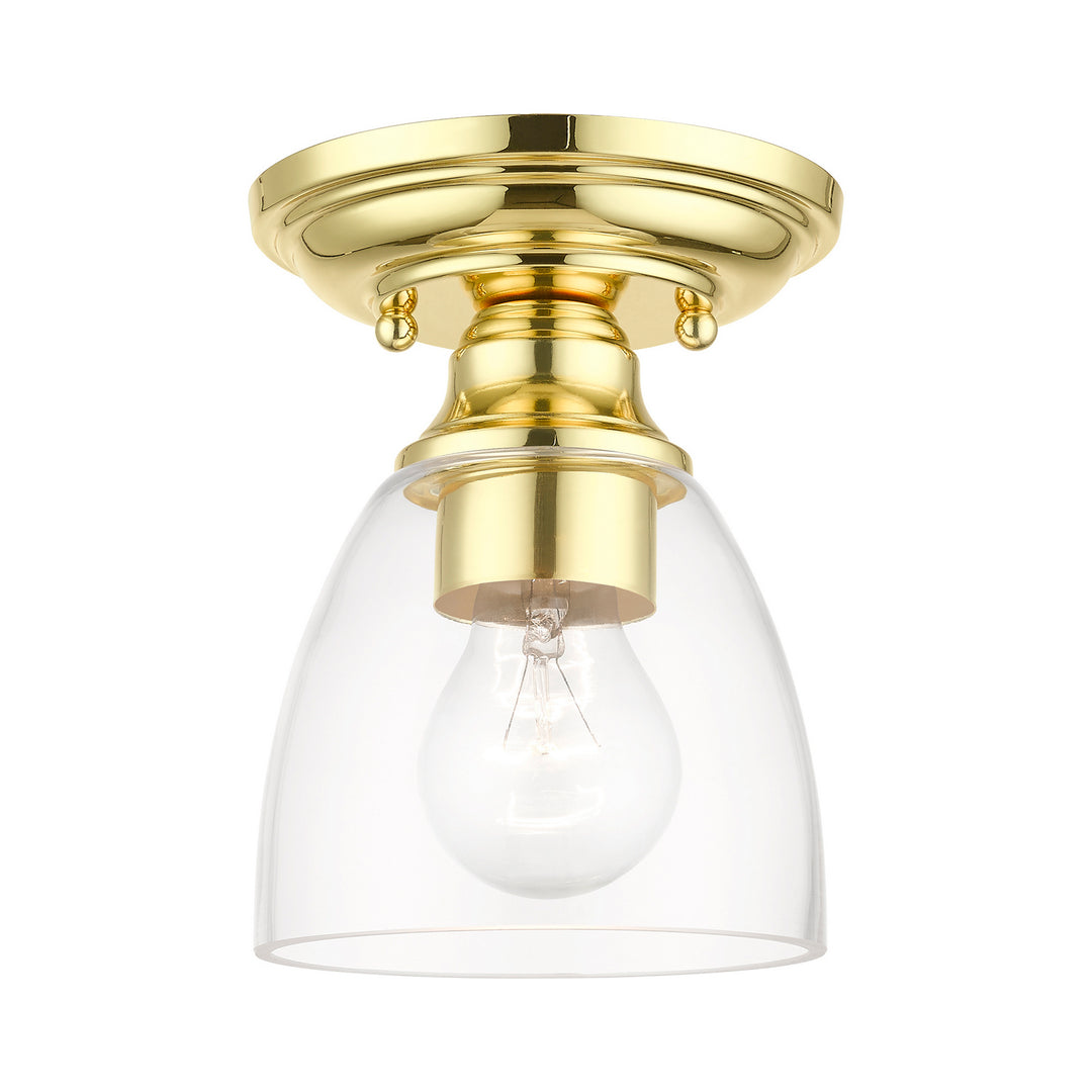 Livex Montgomery 46331-02 Ceiling Light - Polished Brass