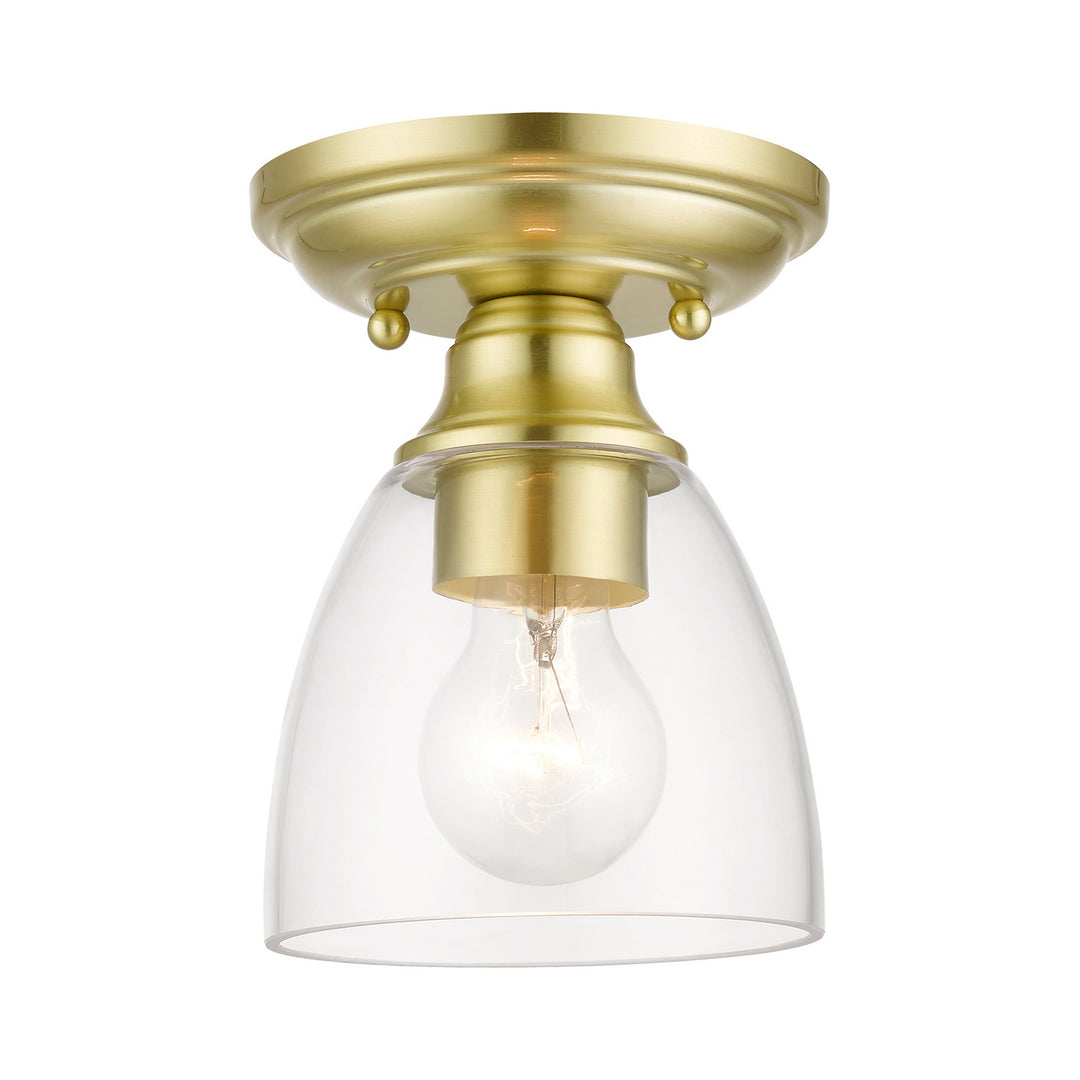 Livex Montgomery 46331-12 Ceiling Light - Satin Brass