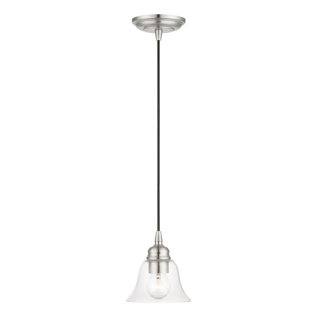 Livex Moreland 46480-91 Pendant Light - Brushed Nickel