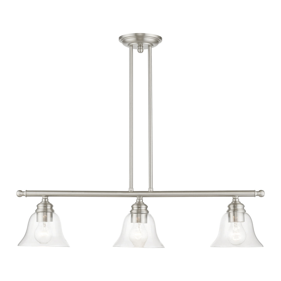 Livex Moreland 46487-91 Pendant Light - Brushed Nickel