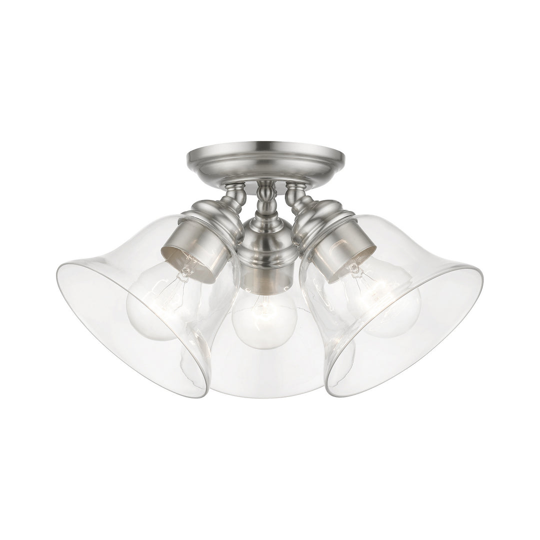 Livex Moreland 46489-91 Ceiling Light - Brushed Nickel