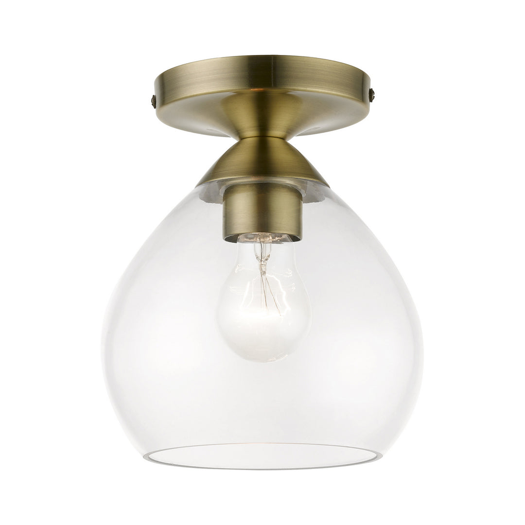 Livex Catania 46500-01 Ceiling Light - Antique Brass