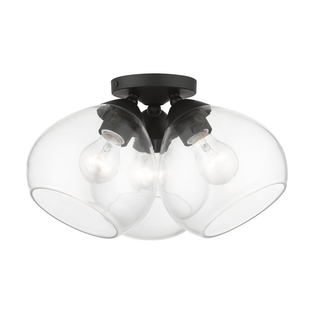 Livex Catania 46502-04 Ceiling Light - Black